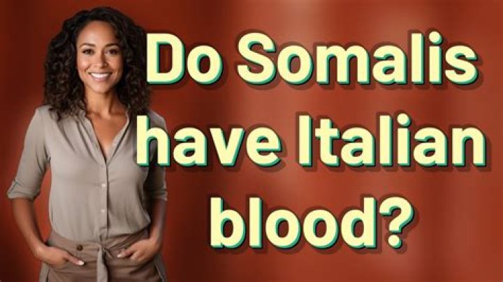Unraveling the Myth: Do Somalis Have Italian Blood?