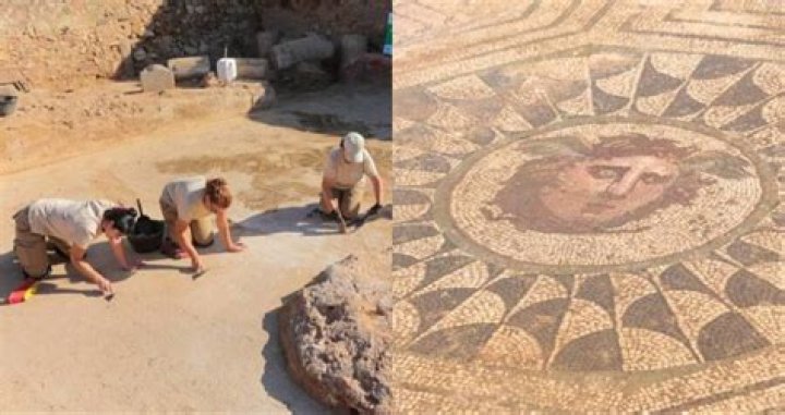 Medusa Mosaic Discovered In Grand Roman-Era House In Spain