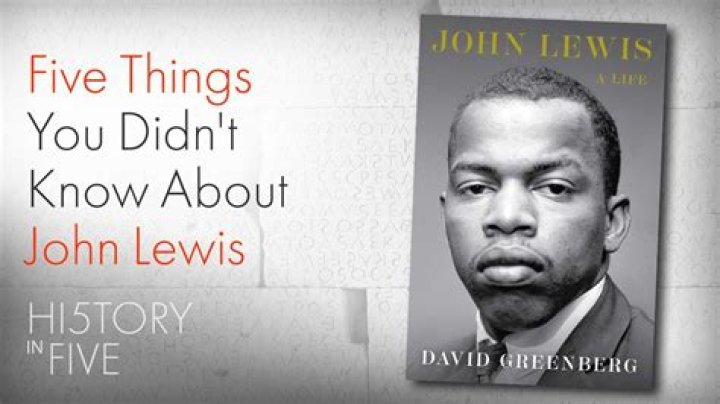 What are 5 Facts About John Lewis?