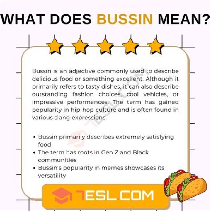 Unpacking "Bussin": What Does This Popular Slang Term Really Mean?