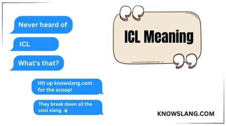 What Does "icl" Mean? Unpacking the Popular Internet Slang